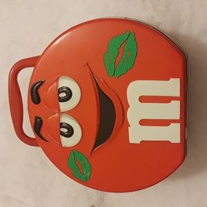 M&M Galleria Collectible 2003 Red Valentine Container